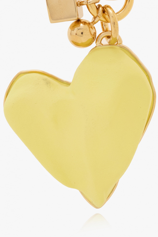 JACQUEMUS ハート キーリング Yellow Heart-shaped keyring Jacquemus - Extreme-centreShops